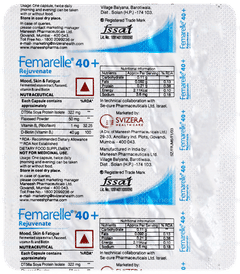 Femarelle 40 + Rejuvenate Capsule 15