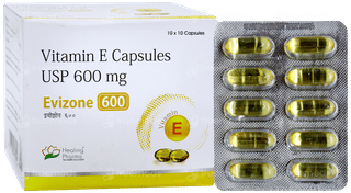 Evizone 600 Capsule 10
