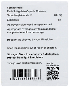 Evizone 600 Capsule 10