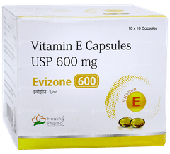 Evizone 600 Capsule 10