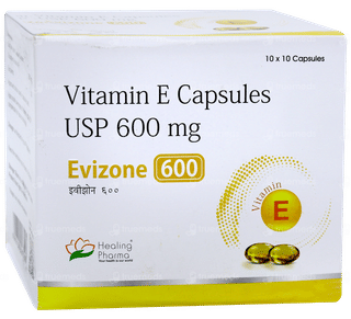 Evizone 600 Capsule 10