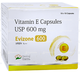 Evizone 600 Capsule 10