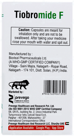 Tiobromide F Capsule 30 Tiobromide F Capsule 30