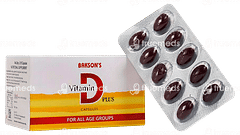 Baksons Vitamin D Plus Capsule 10