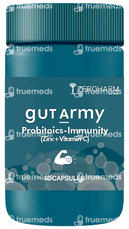 Zeroharm Sciences Gut Army Probiotics Immunity Vegetable Capsule 60