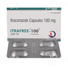 Itrafree 100 MG Capsule 4