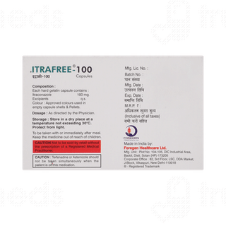 Itrafree 100 MG Capsule 4