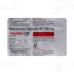 Itrafree 100 MG Capsule 4 Itrafree 100 MG Capsule 4