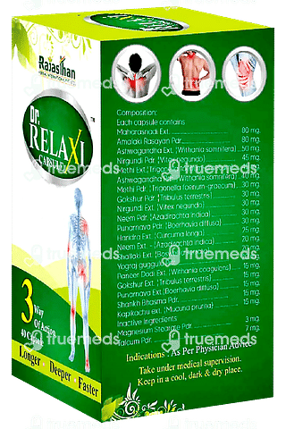 Dr Relaxi Rajasthan Capsules 40