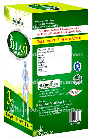 Dr Relaxi Rajasthan Capsules 40