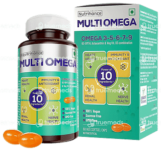 Jubilant Nutrihance Multi Omega 3-5-6-7-9 Softgelint Capsule 60