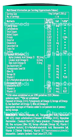 Jubilant Nutrihance Multiomega 3-5-6-7-9 Veg Capsule 60