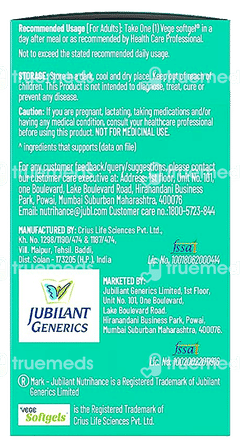 Jubilant Nutrihance Multiomega 3-5-6-7-9 Veg Capsule 60