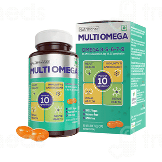 Jubilant Nutrihance Multiomega 3-5-6-7-9 Veg Capsule 60