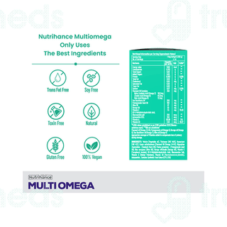 Jubilant Nutrihance Multiomega 3-5-6-7-9 Veg Capsule 60