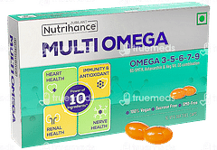 Jubilant Nutrihance Multiomega 3-5-6-7-9 Sucrose Free Veg Capsule 10 Jubilant Nutrihance Multiomega 3-5-6-7-9 Sucrose Free Veg Capsule 10