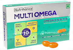 Jubilant Nutrihance Multi Omega 3-5-6-7-9 Softgelint Capsule 10