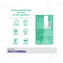Jubilant Nutrihance Multiomega 3-5-6-7-9 Sucrose Free Veg Capsule 10