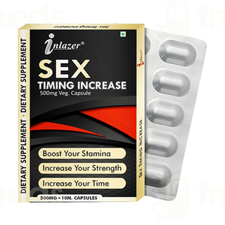 Inlazer Sex Timing Increase 500Mg Veg Capsule 10