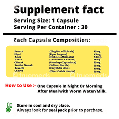 Hindustan Ayurved Slim Fat Loss Plus Capsule 30