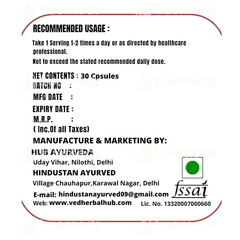 Hindustan Ayurved Slim Fat Loss Plus Capsule 30