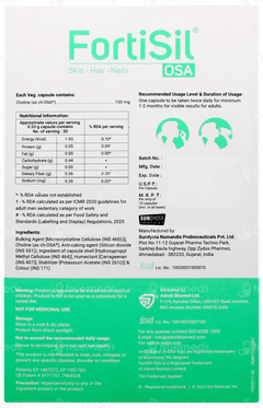 Fortisil Osa Capsule 10