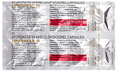 Lipicure Cv 40 Capsule 10