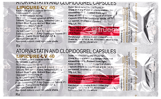 Lipicure Cv 40/75 MG Capsule 10