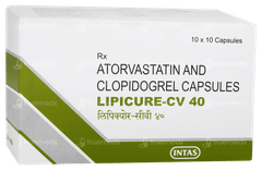 Lipicure Cv 40 Capsule 10