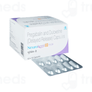 Neurokem D 75/20 MG Capsule 10