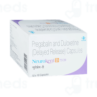 Neurokem D 75/20 MG Capsule 10