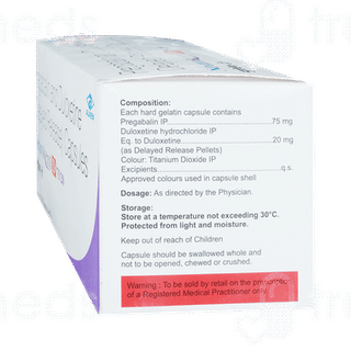 Neurokem D 75/20 MG Capsule 10
