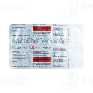 Neurokem D 75/20 MG Capsule 10