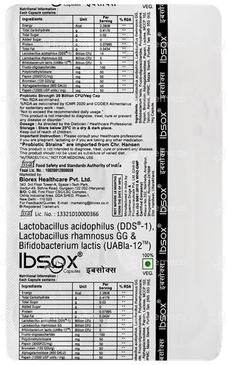 Ibsox Capsule 10