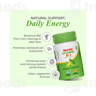 Patanjali Nutrela Vitamin B12 Bio Fermented Capsule 30