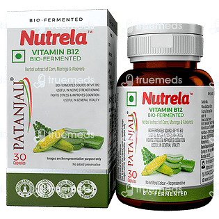 Patanjali Nutrela Vitamin B12 Bio Fermented Capsule 30