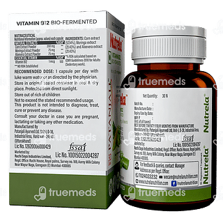 Patanjali Nutrela Vitamin B12 Bio Fermented Capsule 30