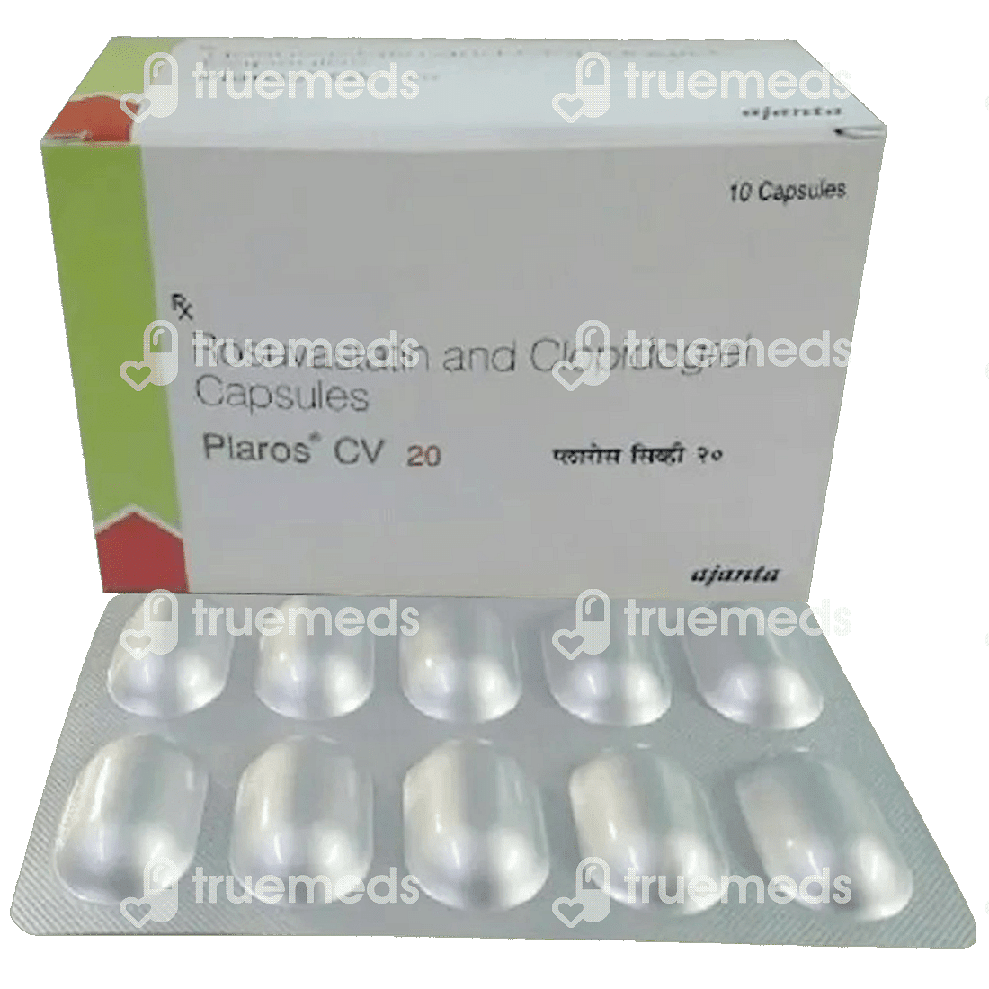 Plaros Cv 20 Mg Capsule 10 - Uses, Side Effects, Dosage, Price | Truemeds