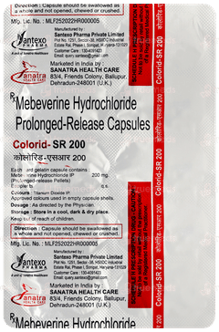 Colorid Sr 200 Capsule 10 Colorid Sr 200 Capsule 10