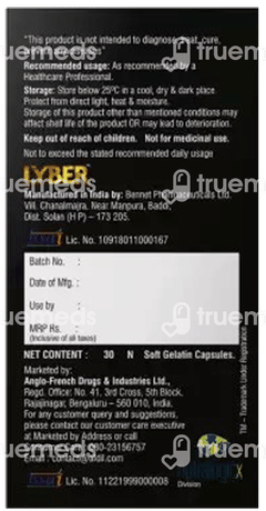 Lyber Soft Gelatin Capsule 30