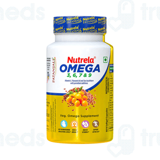 Patanjali Nutrela Organic Omega 3 6 7 & 9 Capsule 60