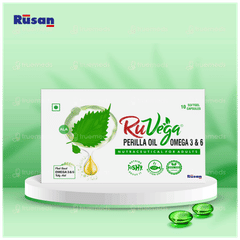 Ruvega Perilla Oil Omega 3 & 6 Capsule 10