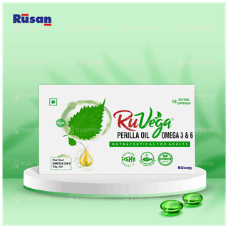 Ruvega Perilla Oil Omega 3 & 6 Capsule 10