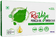 Ruvega Perilla Oil Omega 3 & 6 Capsule 10