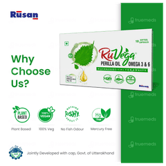 Ruvega Perilla Oil Omega 3 & 6 Capsule 10