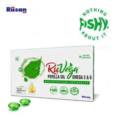 Ruvega Perilla Oil Omega 3 & 6 Capsule 10