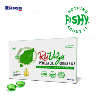 Ruvega Perilla Oil Omega 3 & 6 Capsule 10