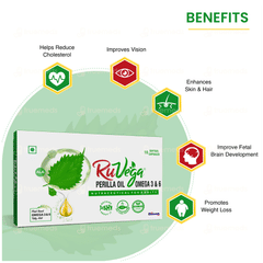 Ruvega Perilla Oil Omega 3 & 6 Capsule 10