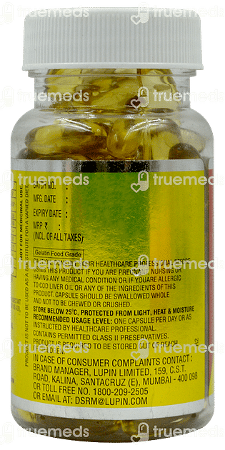 Lupins Cod Liver Oil Capsule 100