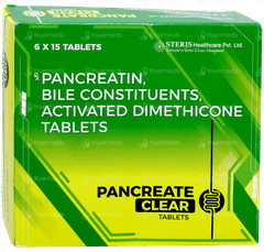 Pancreate Clear Tablet 15